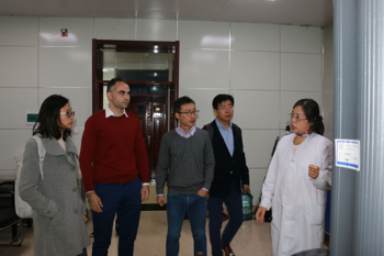 瑞士西卡（Sika）一行来访百家乐平台推荐
开展座谈交流